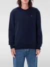 Ami Alexandre Mattiussi Ami De Coeur Hoodie In Blau