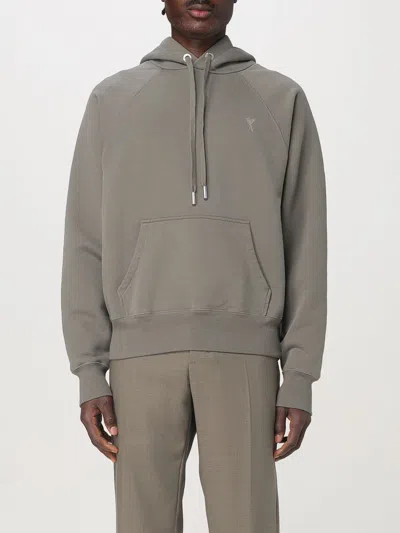 Ami Alexandre Mattiussi Sweatshirt Ami Paris Herren Farbe Grau In Grey