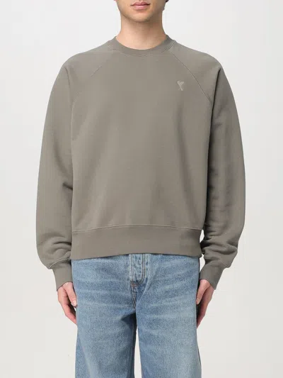 Ami Alexandre Mattiussi Sweatshirt Ami Paris Herren Farbe Grau