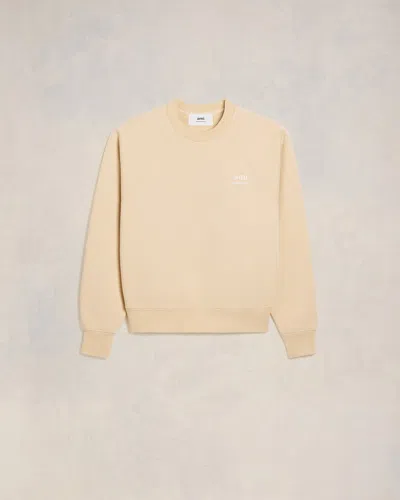 Ami Alexandre Mattiussi Sweatshirt In Neutrals