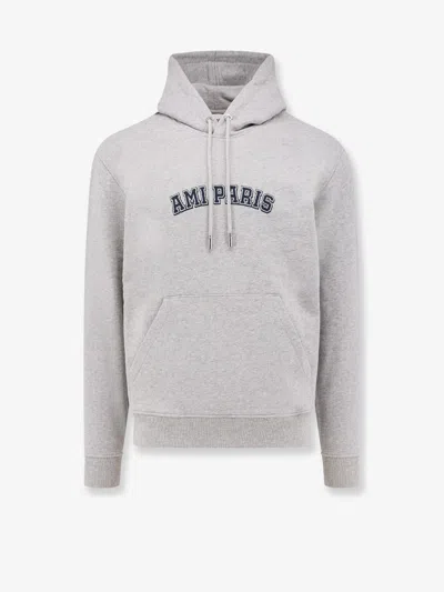 Ami Alexandre Mattiussi Sweatshirt In Gray