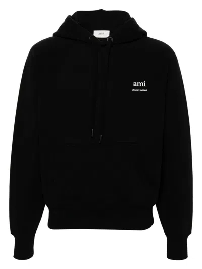 AMI ALEXANDRE MATTIUSSI SWEATSHIRT WITH LOGO