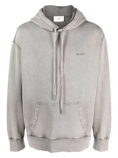 AMI ALEXANDRE MATTIUSSI SWEATSHIRT WITH LOGO