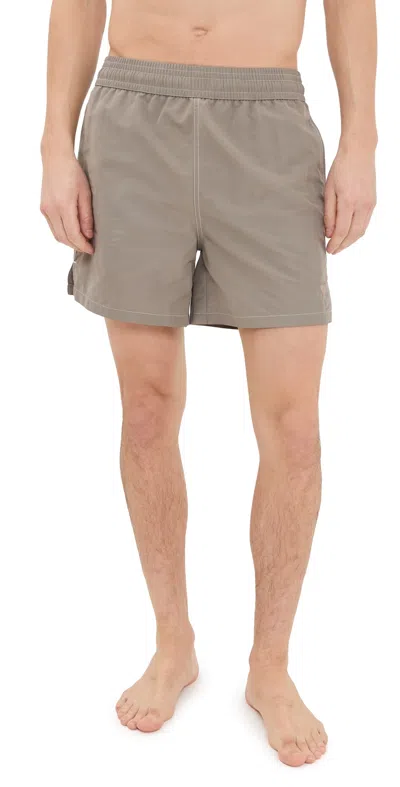 Ami Alexandre Mattiussi Ami Paris Swim Short Clothing In Grey