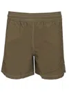 Shop Ami Alexandre Mattiussi Swim Shorts In Green