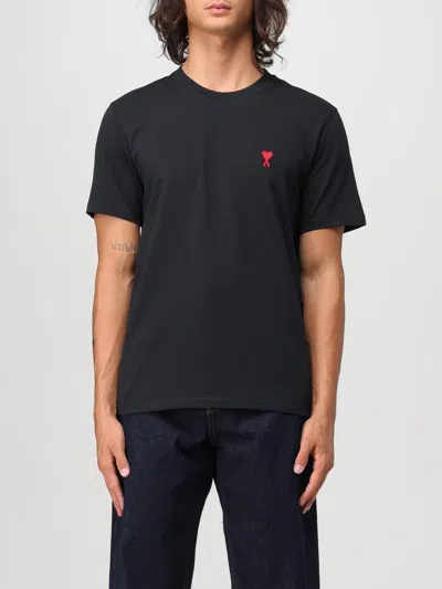 Ami Alexandre Mattiussi T-shirt Ami Paris Men Color Black In Schwarz