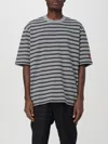 Ami Alexandre Mattiussi T-shirt In Grey