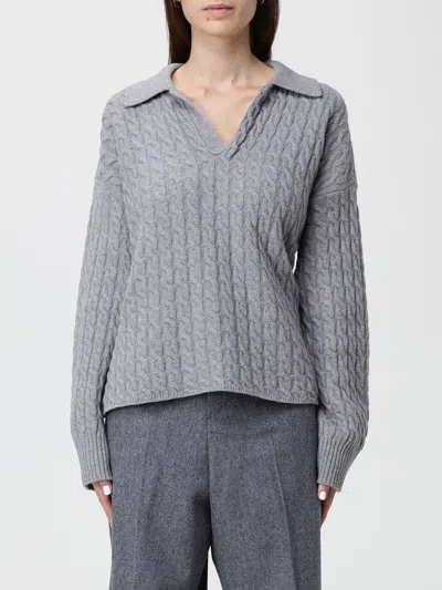 Ami Alexandre Mattiussi T-shirt Ami Paris Woman Color Grey In Pink