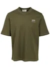 Ami Alexandre Mattiussi Alexandre Mattiussi In Cotton Jersey T-shirt Green