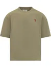 AMI ALEXANDRE MATTIUSSI AMI ALEXANDRE MATTIUSSI T-SHIRT WITH LOGO