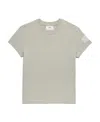 Ami Alexandre Mattiussi T-shirt With Round Neck And Short Sleeves In Nude