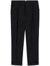Ami Alexandre Mattiussi Tailored Trousers In Black