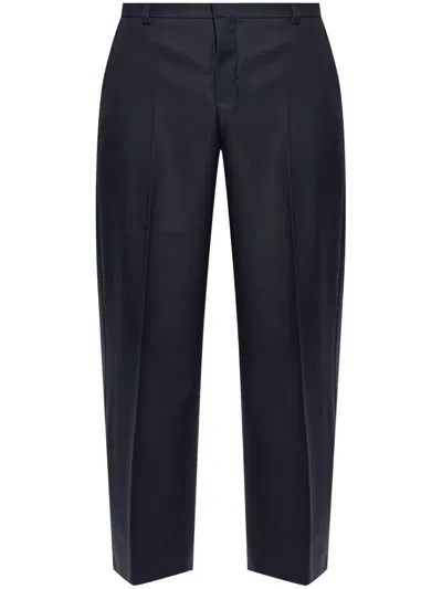 Ami Alexandre Mattiussi Tailored Trousers In Blue