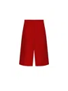 Ami Alexandre Mattiussi Ami Tailored Wide Bermuda Shorts