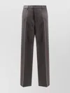 Ami Alexandre Mattiussi Ami Paris Men Virgin Wool Trousers In Black