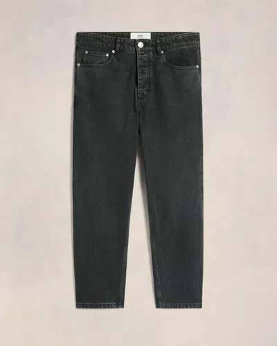 Ami Alexandre Mattiussi Tapered Fit Jeans Black