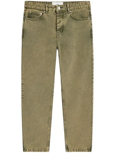 Ami Alexandre Mattiussi Tapered Jeans In Laurel