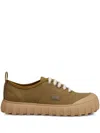 Ami Alexandre Mattiussi Tempo Sneakers In Brown