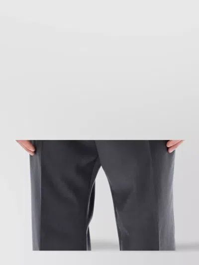 AMI ALEXANDRE MATTIUSSI TEXTURED KNIT POLO CABLE DESIGN