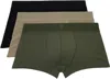 Ami Alexandre Mattiussi Three-pack Multicolor Cotton Jersey Boxer Briefs In 0031 Black/laurel/lo