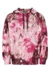 Ami Alexandre Mattiussi Ami Paris Tiedye Pattern Sweatshirt