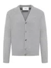 Ami Alexandre Mattiussi Ami Paris Sweater In Light Grey
