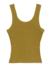 Ami Alexandre Mattiussi Ami Paris Scoop-neck Top In Green