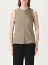 Ami Alexandre Mattiussi Top Ami Paris Woman Color Grey