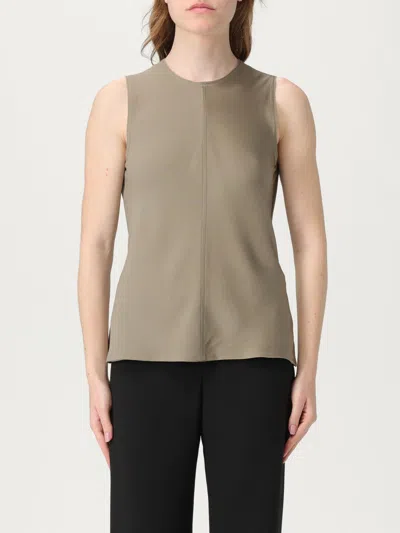 Ami Alexandre Mattiussi Top Ami Paris Woman Color Grey In Gray