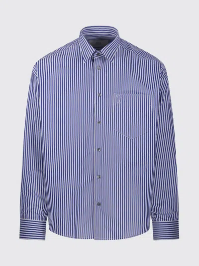 AMI ALEXANDRE MATTIUSSI SHIRT AMI PARIS MEN COLOR MULTICOLOR,H43280005