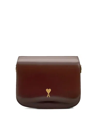 Ami Alexandre Mattiussi Top Handle Bag In Red