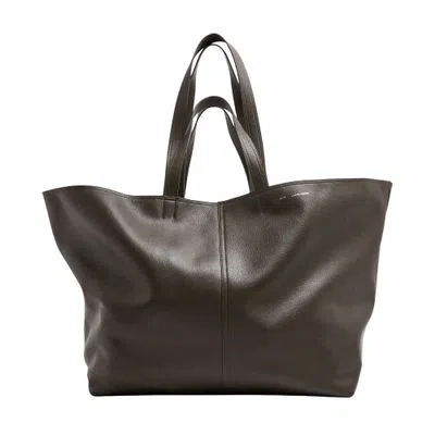 Ami Alexandre Mattiussi Tote Bag In Green