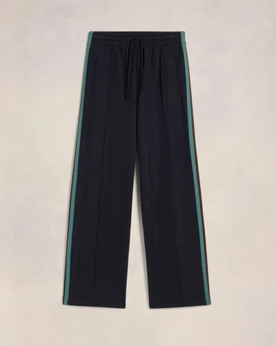 AMI ALEXANDRE MATTIUSSI TRACK PANTS BLUE