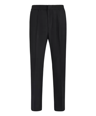 Ami Alexandre Mattiussi Trousers In Black