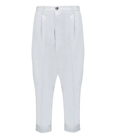 Ami Alexandre Mattiussi Trousers In White