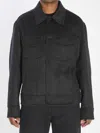 Ami Alexandre Mattiussi Adjustable Cuffs Chest Pockets Long Sleeves In Black