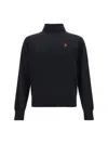 Ami Alexandre Mattiussi Turtleneck Sweater In Black