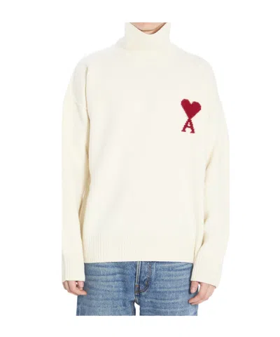 AMI ALEXANDRE MATTIUSSI TURTLENECK SWEATER