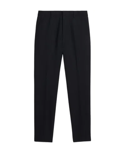 Ami Alexandre Mattiussi Twill Pipe Casual Pants In Black