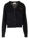 AMI ALEXANDRE MATTIUSSI V-NECK CARDIGAN