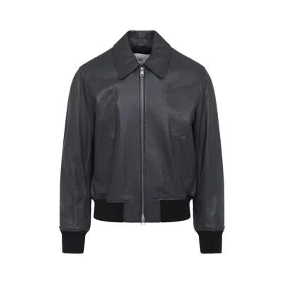Ami Alexandre Mattiussi Ami Paris Zipped Jacket In Black