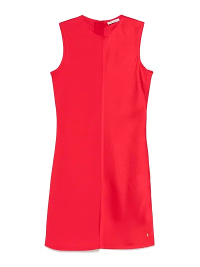AMI ALEXANDRE MATTIUSSI VESTIDO CORTO - ROJO