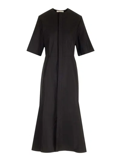 Ami Alexandre Mattiussi Vestido Midi - Negro