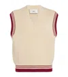 Ami Alexandre Mattiussi Ami Paris Ribbed Sweater In Ivory