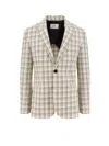 Ami Alexandre Mattiussi Ami Paris Men Ami Paris White Blazers E Vests In White