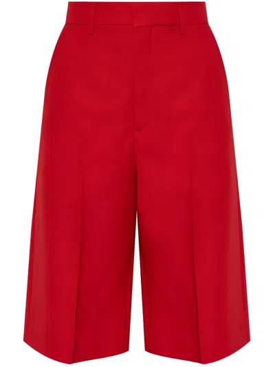 AMI ALEXANDRE MATTIUSSI VIRGIN WOOL SHORTS