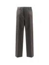 Ami Alexandre Mattiussi Ami Paris Men Virgin Wool Trousers In Black