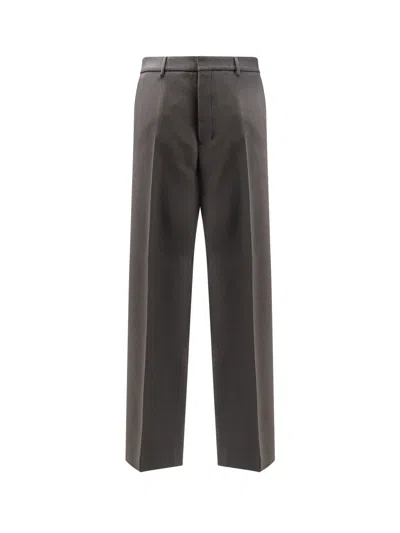 AMI ALEXANDRE MATTIUSSI VIRGIN WOOL TROUSERS