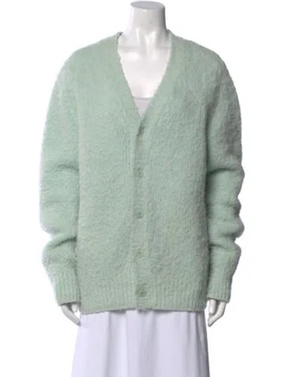 Pre-owned Ami Alexandre Mattiussi V-neck Sweater In Green