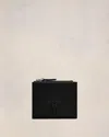Ami Alexandre Mattiussi Voulez-vous Folded Wallet Black In Black